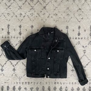 Black Jean Jacket H&M